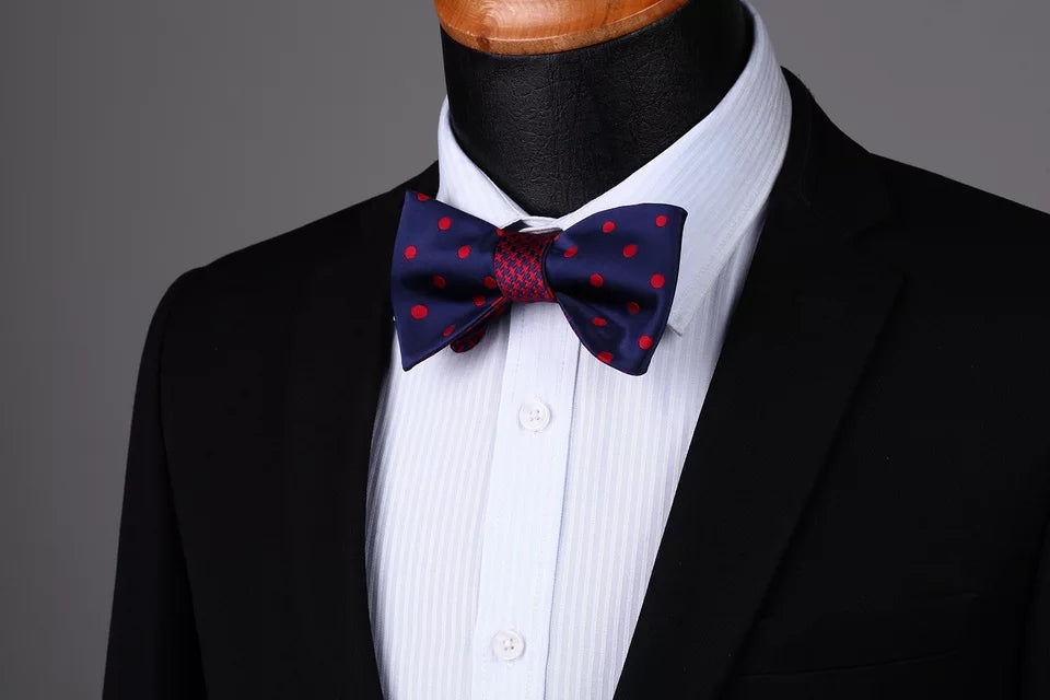 Bowtie and Pocket Square Set