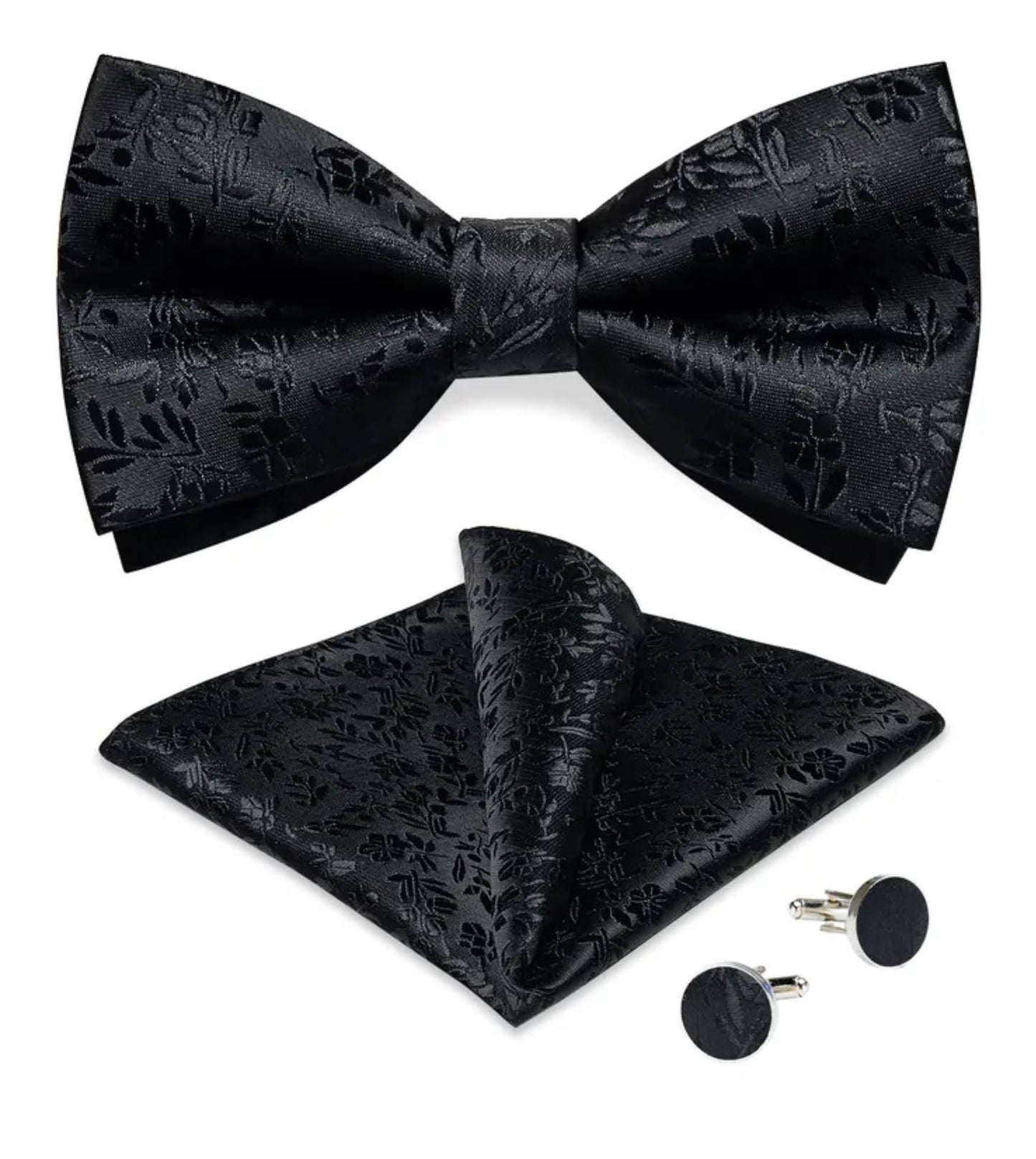 Bowtie and Pocket Square (Pre-Tie)