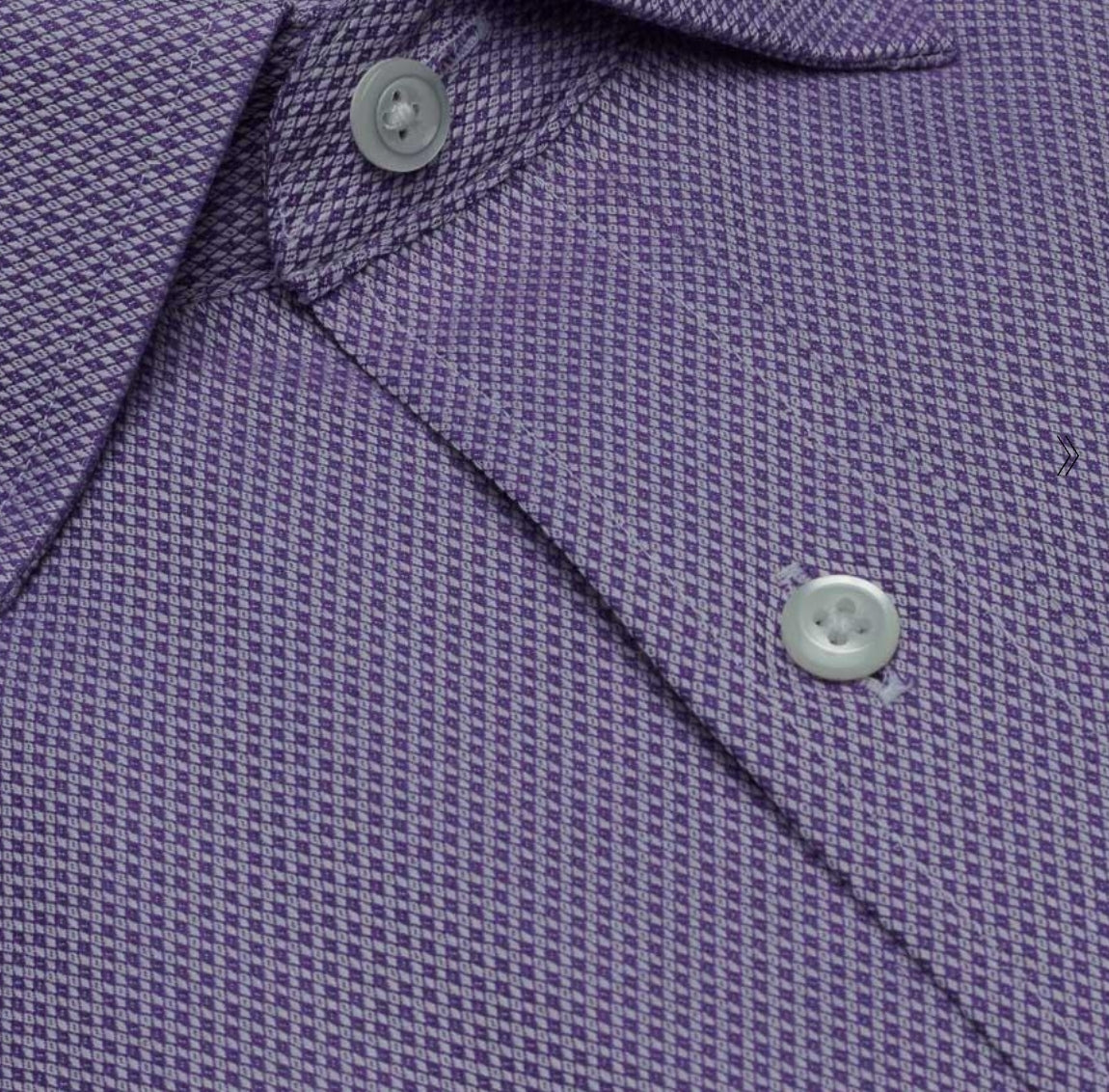 Dress Shirt - Diamand Dobby Lavendar Spread Collar