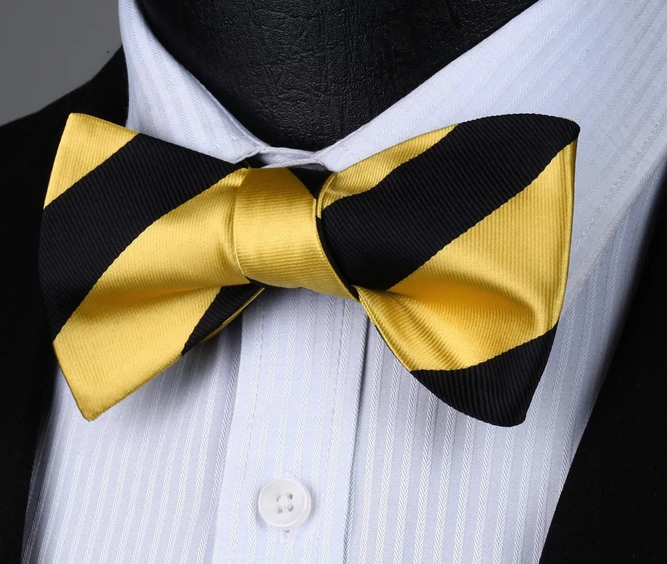 Bowtie and Pocket Square Set