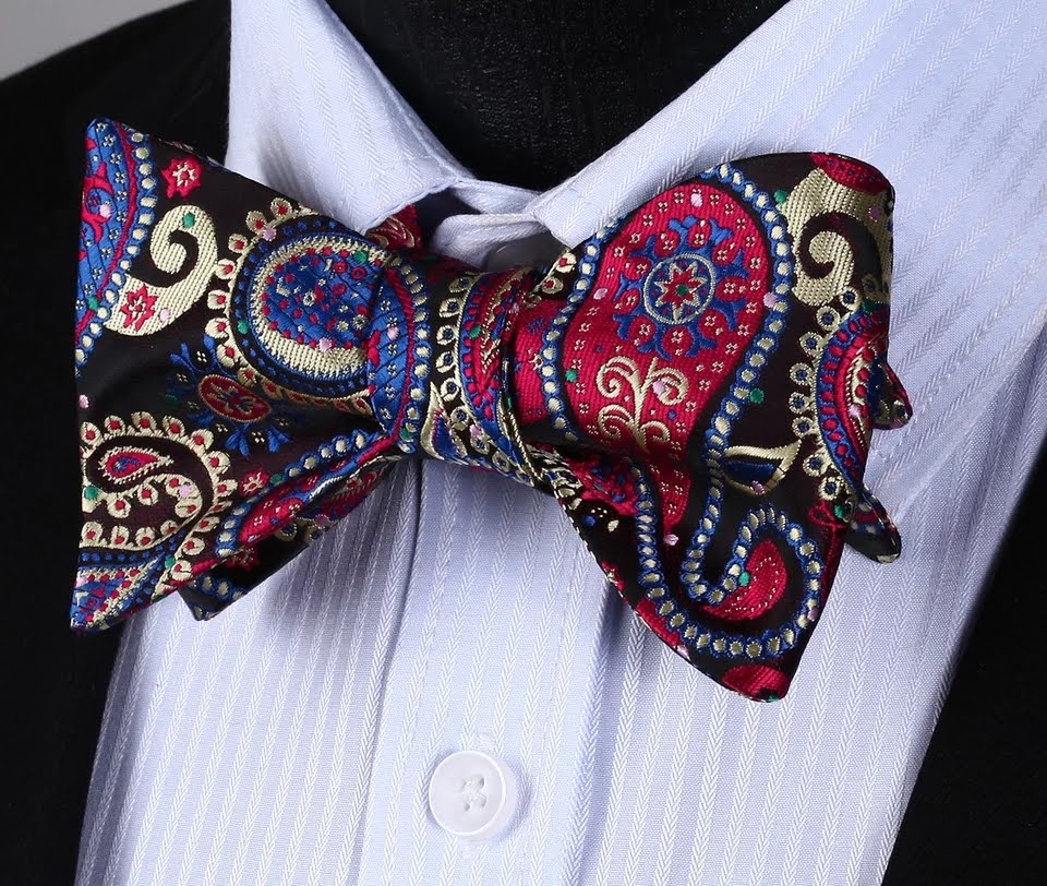 Bowtie and Pocket Square Set