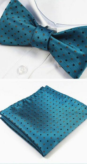 Bowtie and Pocket Square Set